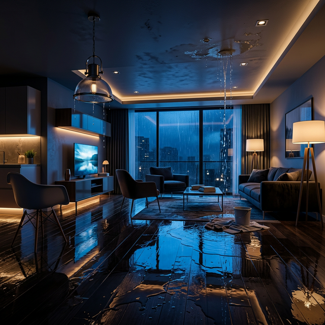 Heavy Rain Intrusion Damage